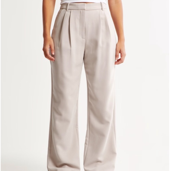 Abercrombie Curve Love Sloane Tailored Pant - Picture 1 of 9